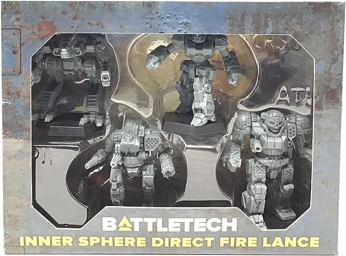 BattleTech: Force Pack - Inner Sphere Direct Fire Lance Model Kit Alliance Games Distribution