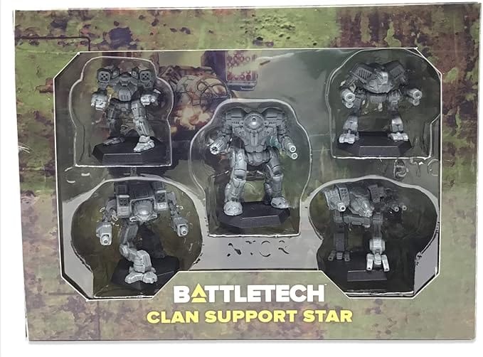 BattleTech: Force Pack - Clan Support Star Model Kit Alliance Games Distribution