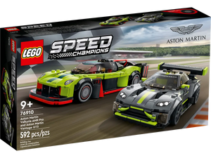 LEGO® Speed Champions Aston Martin Valkyrie AMR Pro and Aston Martin Vantage GT3 76910