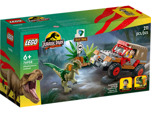 LEGO® Jurassic World Dilophosaurus Ambush 76958