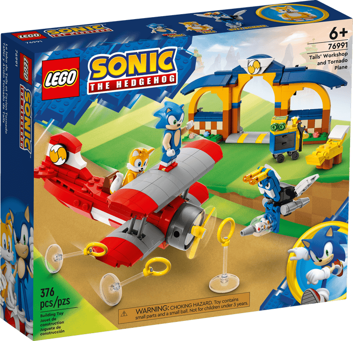 LEGO® Sonic the Hedgehog™ Tails’ Workshop and Tornado Plane 76991 LEGO LEGO