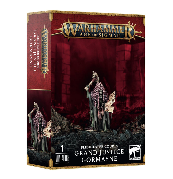 Flesh-Eater Courts: Grand Justice Gormayne Model Kit Games Workshop