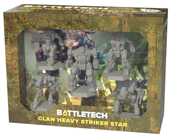 BattleTech: Force Pack - Clan Heavy Striker Star Model Kit Alliance Games Distribution