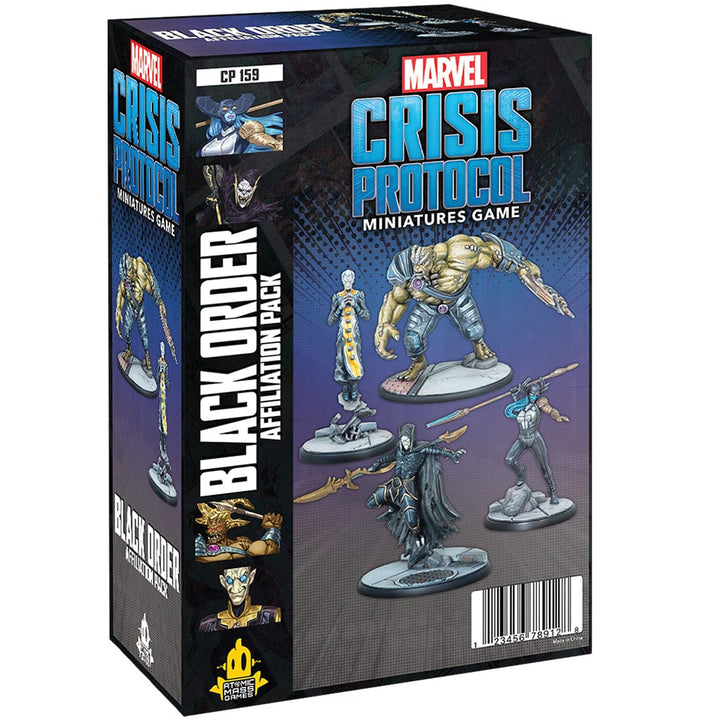 Marvel: Crisis Protocol - Black Order Affiliation Pack Model Kit Asmodee