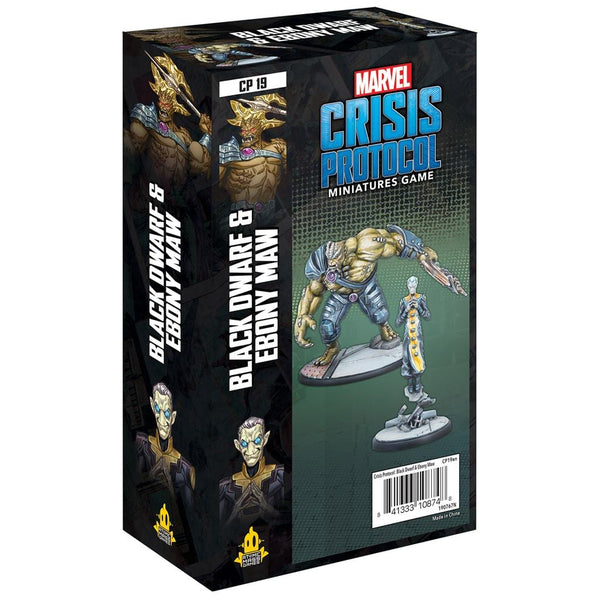 Marvel: Crisis Protocol - Black Dwarf & Ebony Maw Model Kit Asmodee