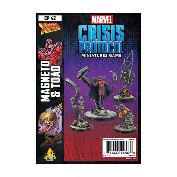 Marvel: Crisis Protocol - Magneto & Toad Model Kit Asmodee