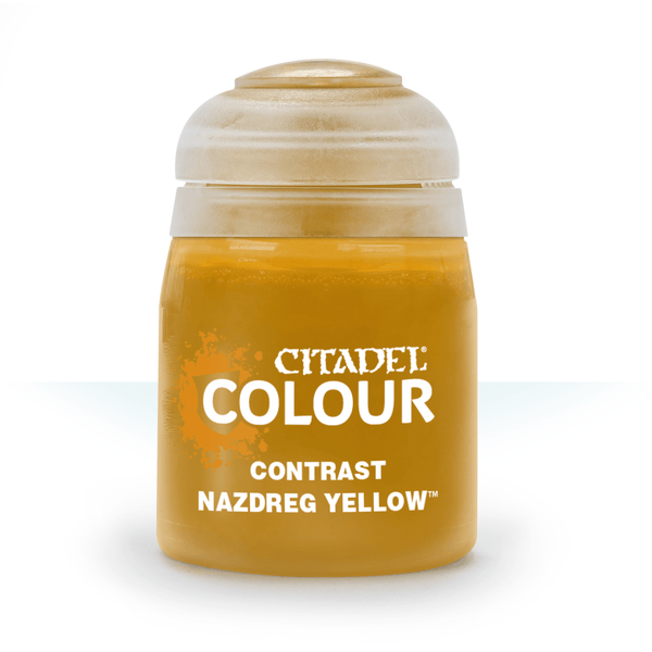 Nazdreg Yellow Contrast Paint Hobby Paint Single Games Workshop