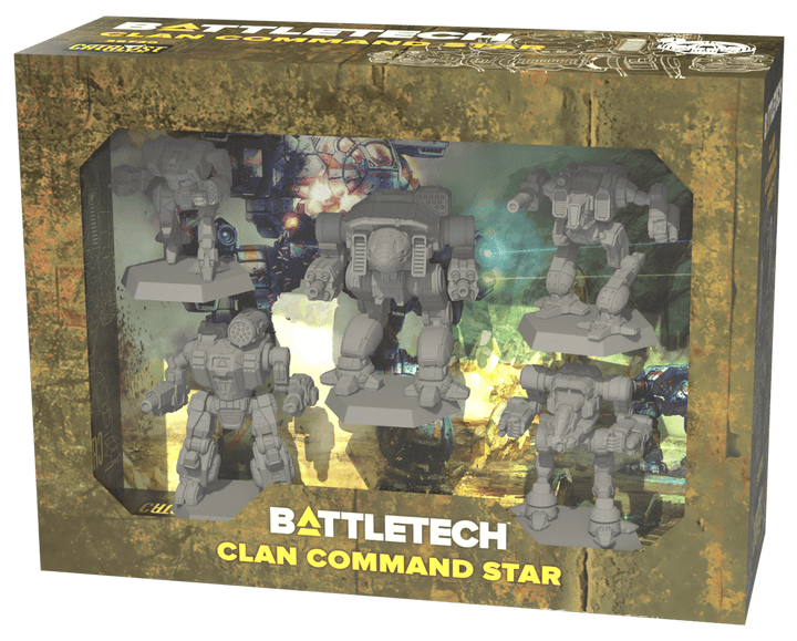 BattleTech: Force Pack - Clan Command Star Model Kit Alliance Games Distribution