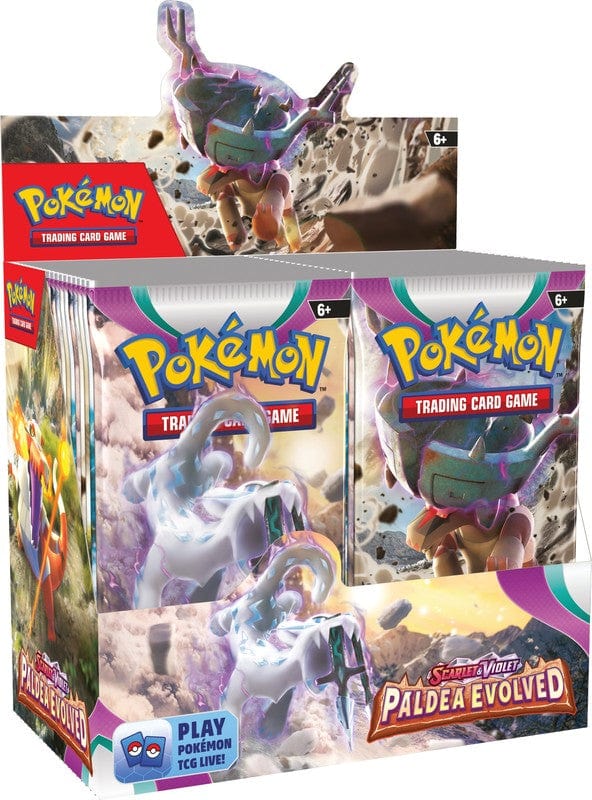 Pokemon Paldea Evolved [x6] Booster Box Case Non-Singles The Pokemon Company