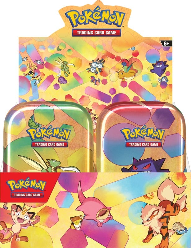 Pokemon 151 [x10] Mini Tins Display Non-Singles The Pokemon Company