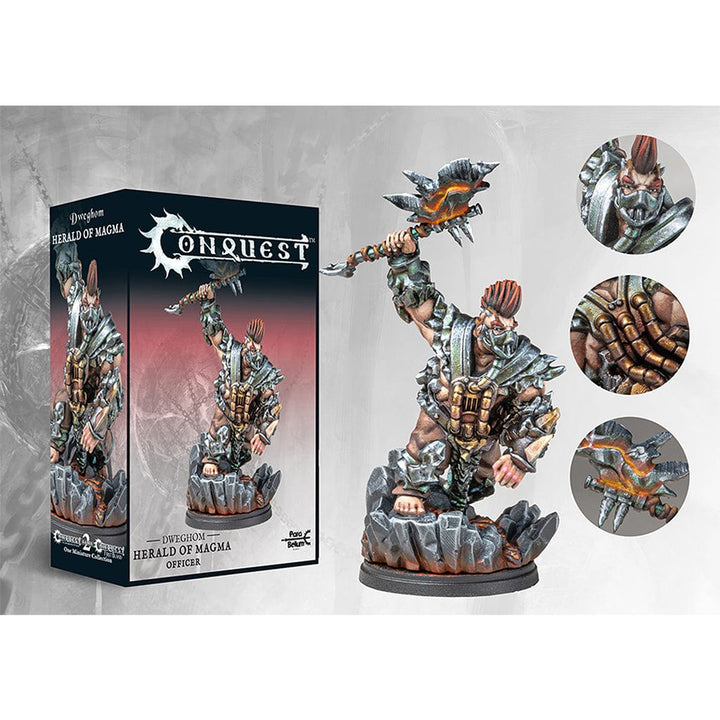Dweghom: Herald of Magma Model Kit Para Bellum