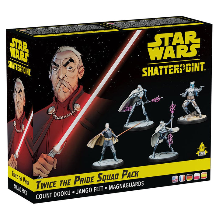 Star Wars: Shatterpoint - Twice the Pride: Count Dooku Squad Pack Model Kit Asmodee