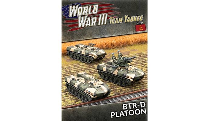 Soviet BTR-D Platoon (x3) Model Kit Battlefront Miniatures