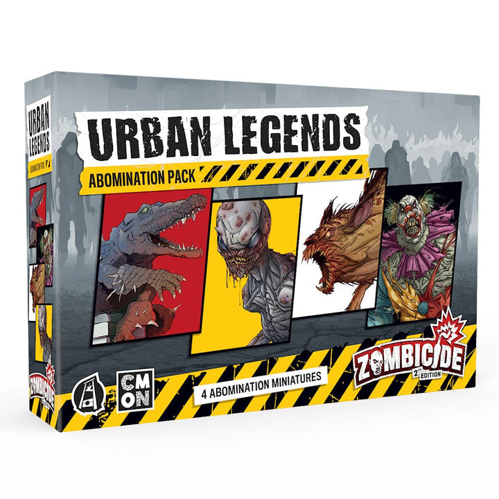 Zombicide: Urban Legends Abominations Pack Board Game Asmodee
