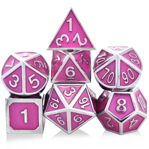 Silver/Pink Duel - Metal 7-Set