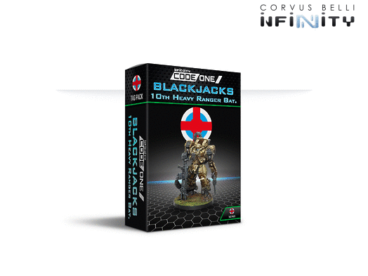 Blackjacks, 10th Heavy ranger Bat. (AP HMG) Ariadna Model Kit Corvus Belli