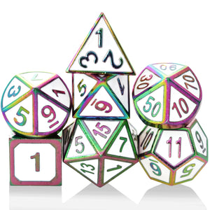 Rainbow/White Duel - Metal 7-Set