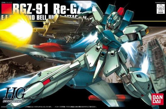HGUC #085 RGZ-91 Re-GZ Model Kit Bandai Namco