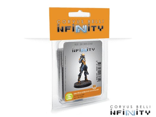 Dāoyīng Operative Control Unit (Hacker) Yu Jing Model Kit Corvus Belli