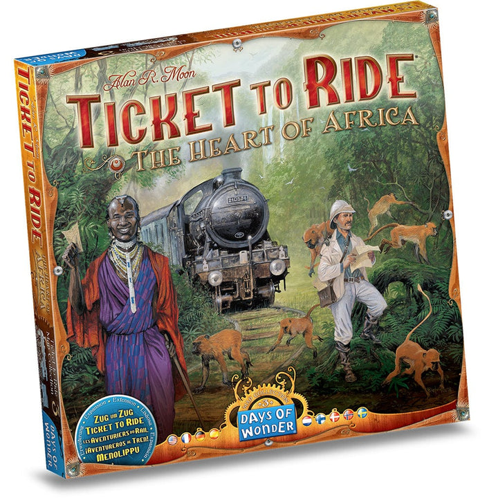Ticket to Ride: Africa Map Collection 3 Board Game Asmodee
