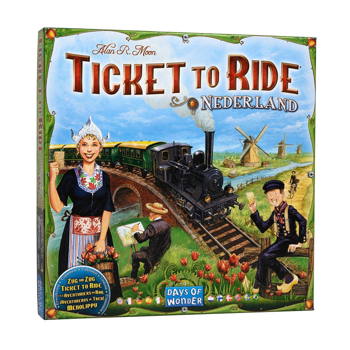 Ticket to Ride: Nederland Map Collection 4 Board Game Asmodee