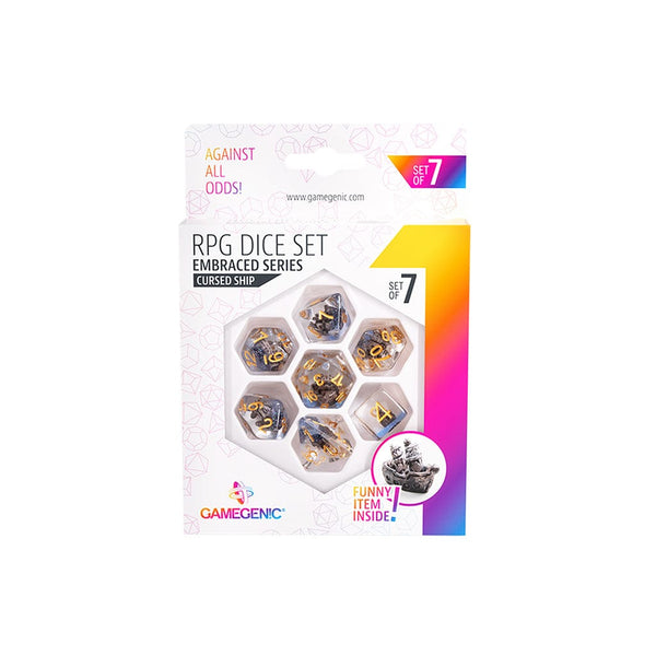Embraced Series - Cursed Ship - RPG Dice Set (7pcs) Accessories Asmodee