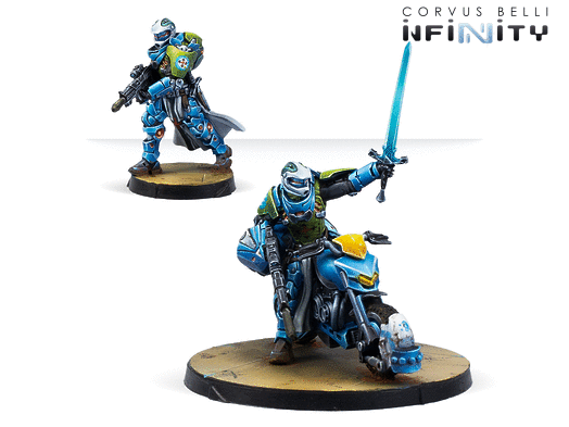 Knight of Montesa (Red Fury) PanOceania Model Kit Corvus Belli