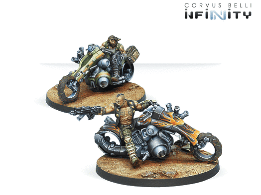 Kum Motorized Troops Haqqislam Model Kit Corvus Belli