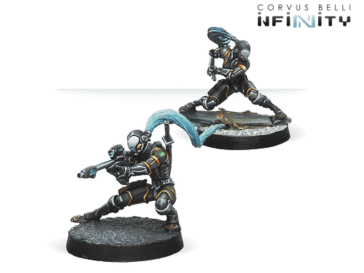Ninjas (MULTI Sniper/Hacker) Yu Jing Model Kit Corvus Belli