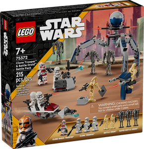 LEGO® Star Wars™ Clone Trooper™ & Battle Droid™ Battle Pack 75372