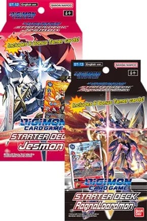 digimon card game jesmon starter deck Digimon: Starter Decks -Set of 2- Jesmon & Ragnaloardmon – Flipside Gaming
