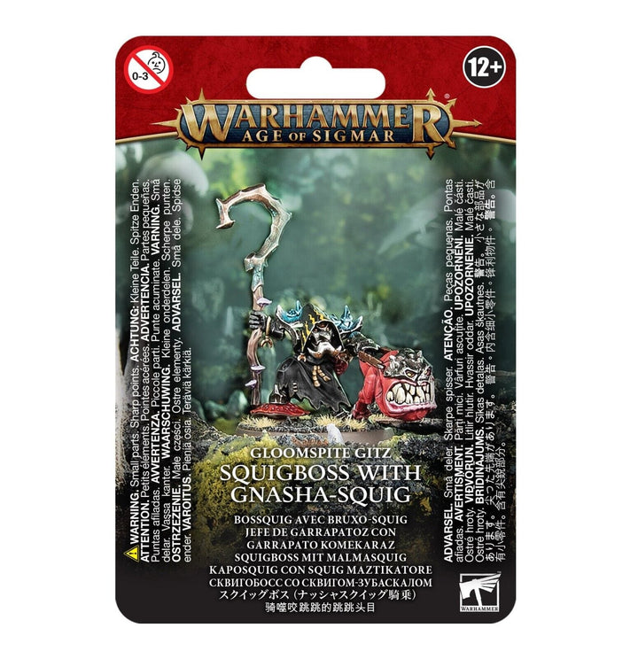 Squigboss with Gnasha-Squig Model Kit Games Workshop