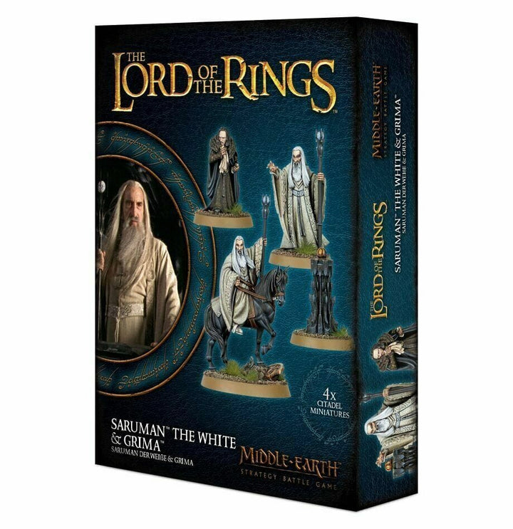 Saruman the White & Grima Model Kit Games Workshop