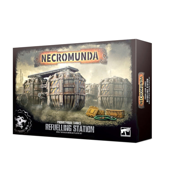 Promethium Tanks Refuelling Station Necromunda Model Kit Games Workshop