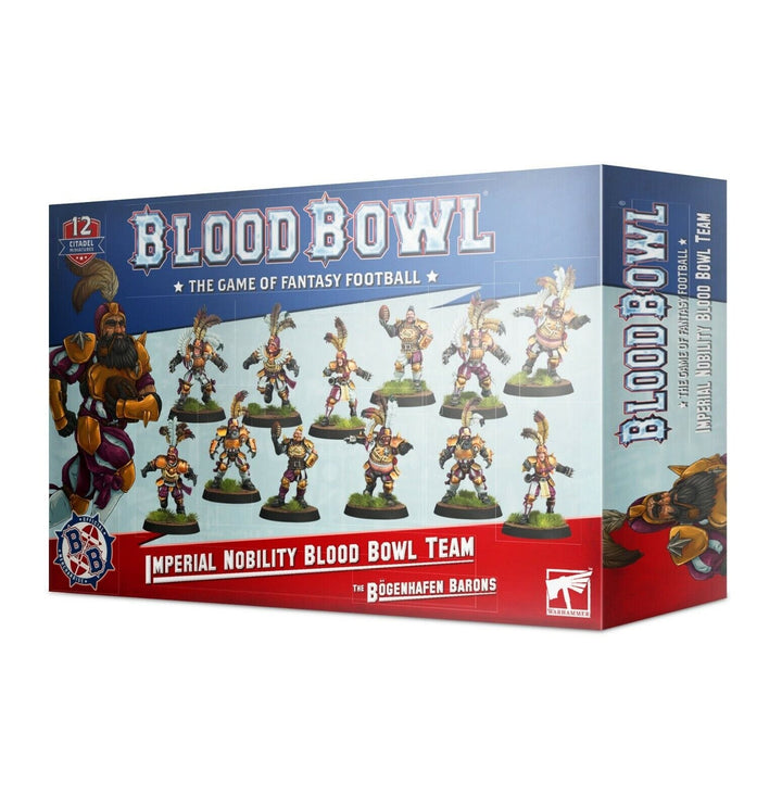 Bogenhafen Barons Imperial Nobility Team Blood Bowl Model Kit Games Workshop