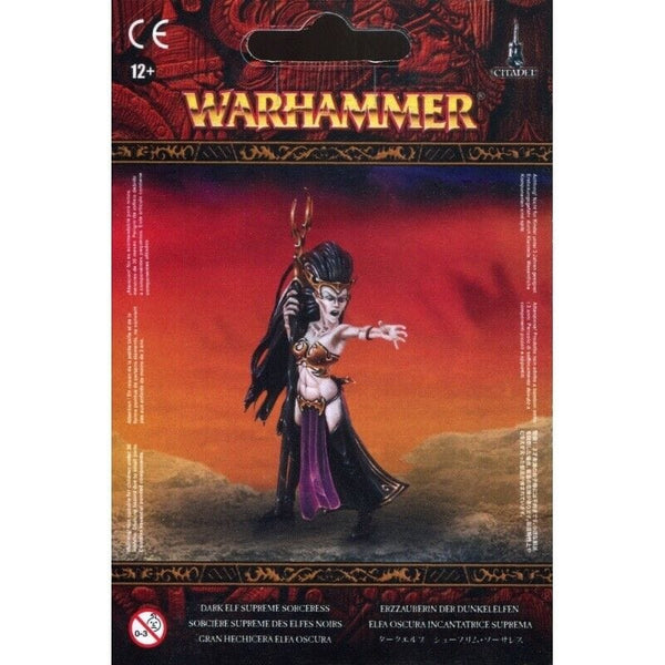 Dark Elf Supreme Sorceress Model Kit Games Workshop