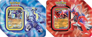 Pokemon Paldea Evolved Legends Tin - Set of 2 Koraidon & Miraidon EX