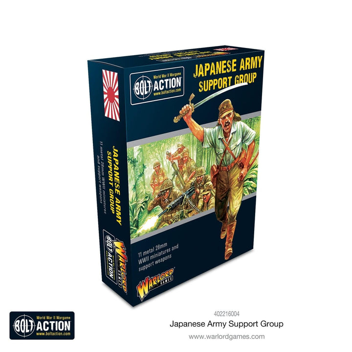 Japanese Army support group Bolt Action Model Kit Warlord Games