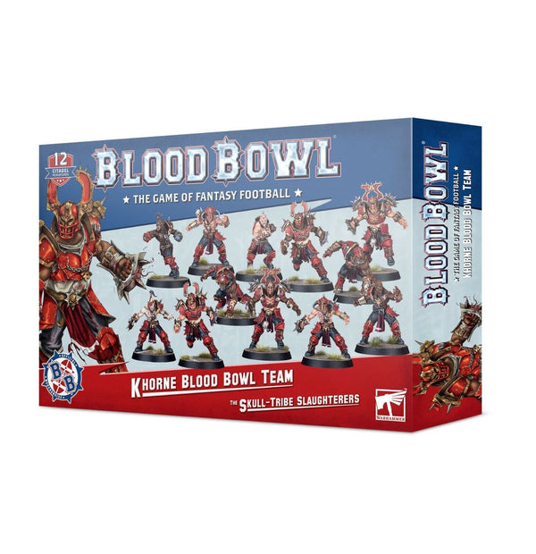 Skull-tribe Slaughterers Khorne Team Blood Bowl Model Kit Games Workshop