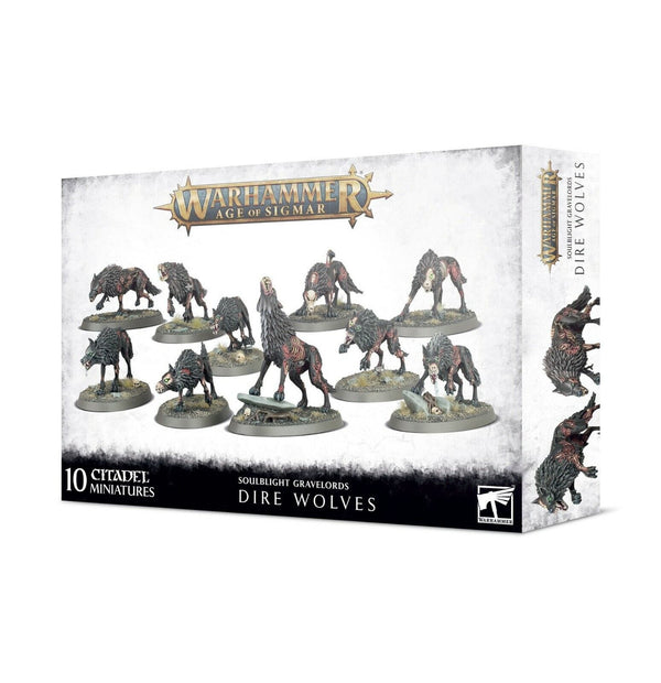 Dire Wolves Soulblight Gravelords Model Kit Games Workshop