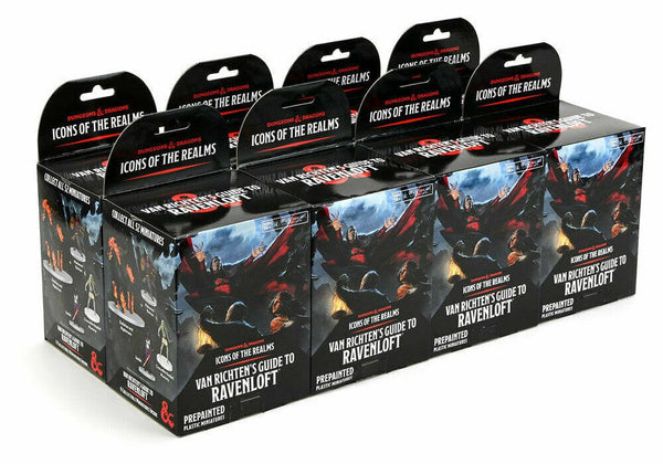 D&D: Van Richten`s Guide to Ravenloft - Booster Brick (8) Miniatures Alliance Games Distribution
