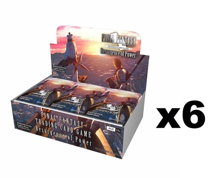 Final Fantasy: Resurgence of Power [x6] Booster Case Non-Singles Square Enix Games