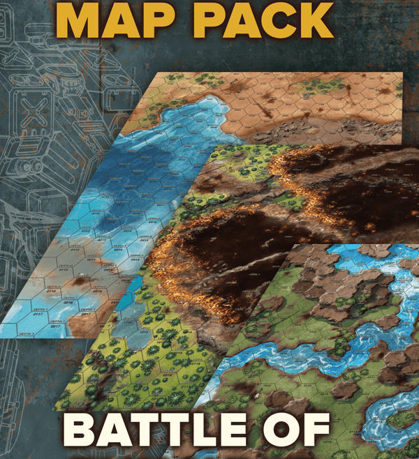 BattleTech: Map Pack - Battle of Tukayyid Accessories Alliance Games Distribution