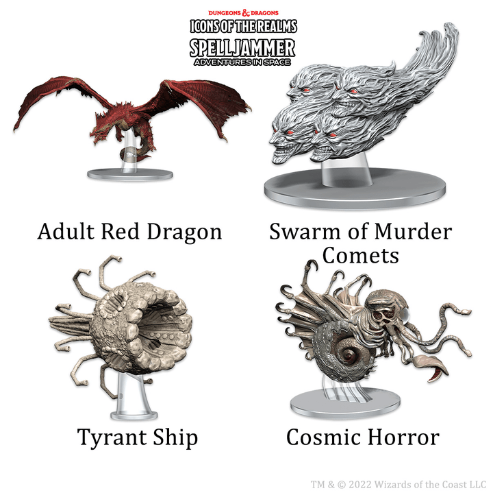 D&D: Ship Scale Threats from the Cosmos Miniatures Alliance Games Distribution
