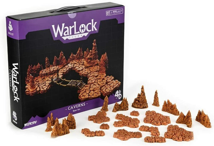WarLock Tiles: Caverns - Base Set Miniatures Alliance Games Distribution
