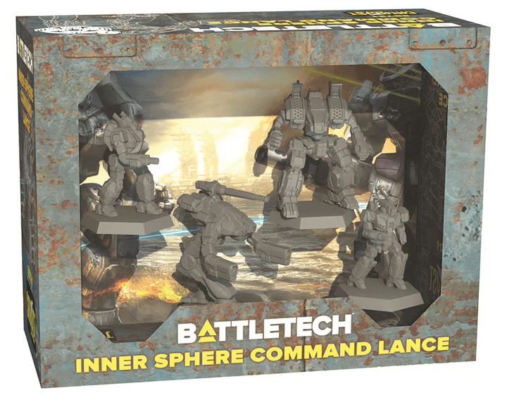 BattleTech: Force Pack - Inner Sphere Command Lance Model Kit Alliance Games Distribution