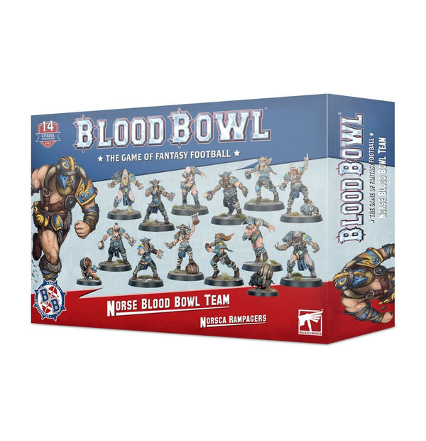 Norsca Rampagers Norse Team Blood Bowl Model Kit Games Workshop