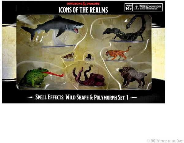 D&D: Wild Shape & Polymorph Set 01 Miniatures Alliance Games Distribution