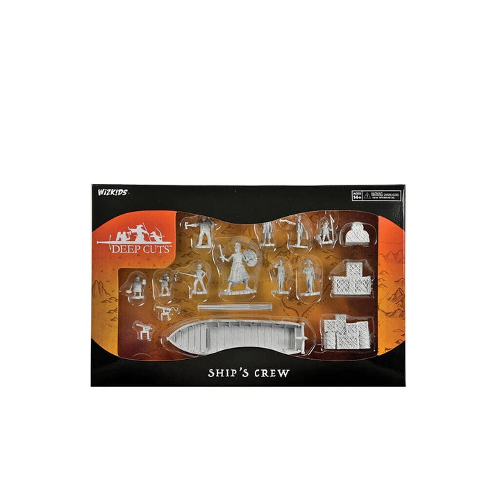 Deep Cuts Unpainted Miniatures: W19 Ship`s Crew Miniatures Alliance Games Distribution
