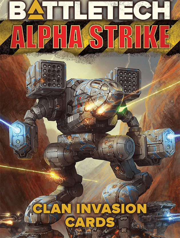 BattleTech: Alpha Strike - Clan Invasion Cards Accessories Alliance Games Distribution